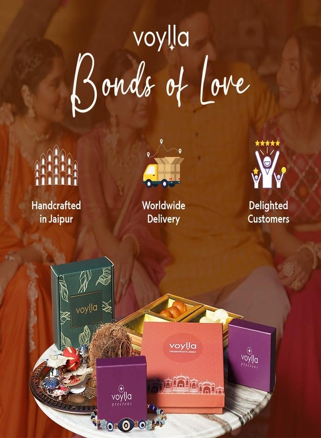 VOYLLA Lord Krishna Kids Thread Rakhi For Kids|Rakhi Special| - Image 2